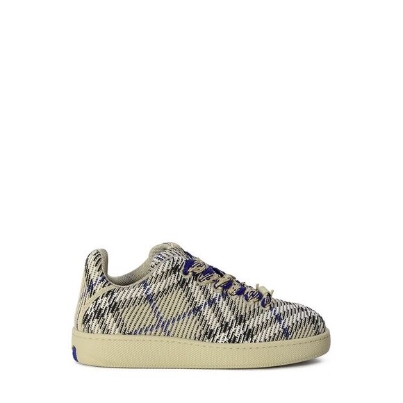 Check Pattern Sneakers with Oversized Laces - Picture 1 of 4